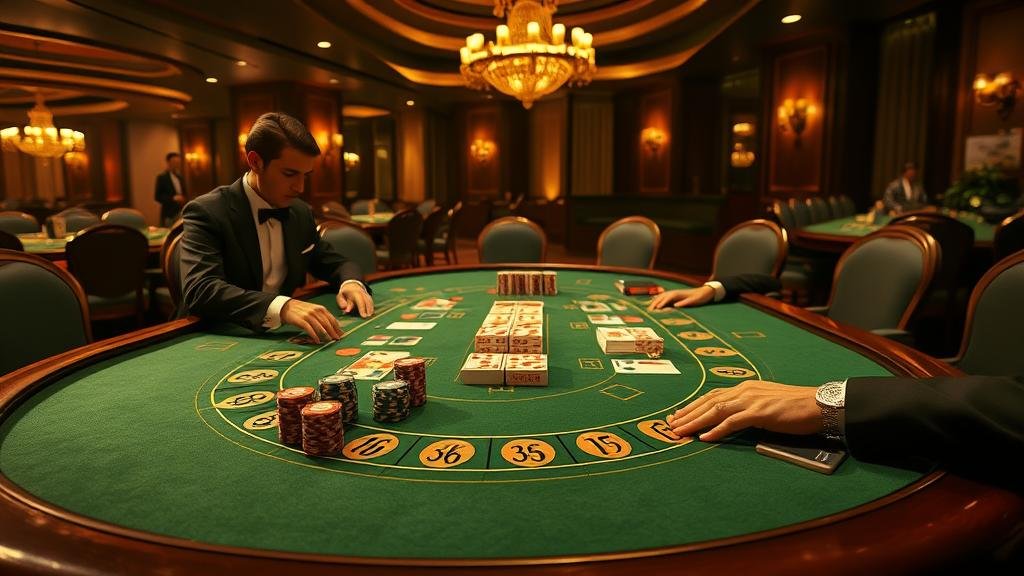 หน้าจอแท็บเล็ต แสดงประวัติการเล่นบาคาร่า