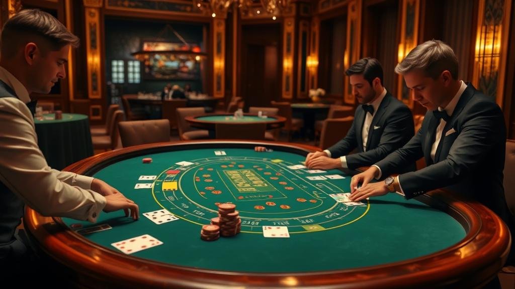 ตัวอย่างเค้าไพ่ปิงปองและมังกรในบาคาร่า