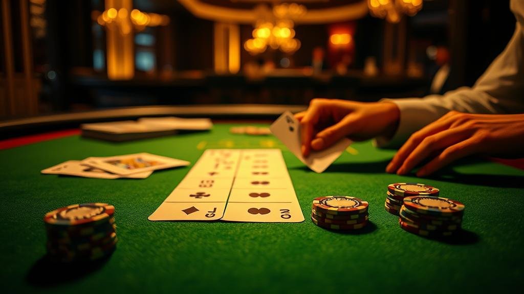 กราฟแสดงการเดินเงินแบบคงที่ในบาคาร่า