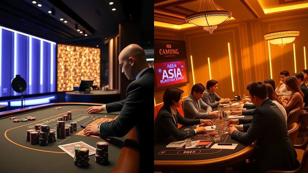 อินเทอร์เฟซเกมบาคาร่าบนคอมพิวเตอร์