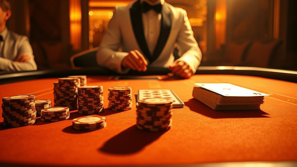 หน้าจอคอมพิวเตอร์แสดงประวัติการออกไพ่บาคาร่า