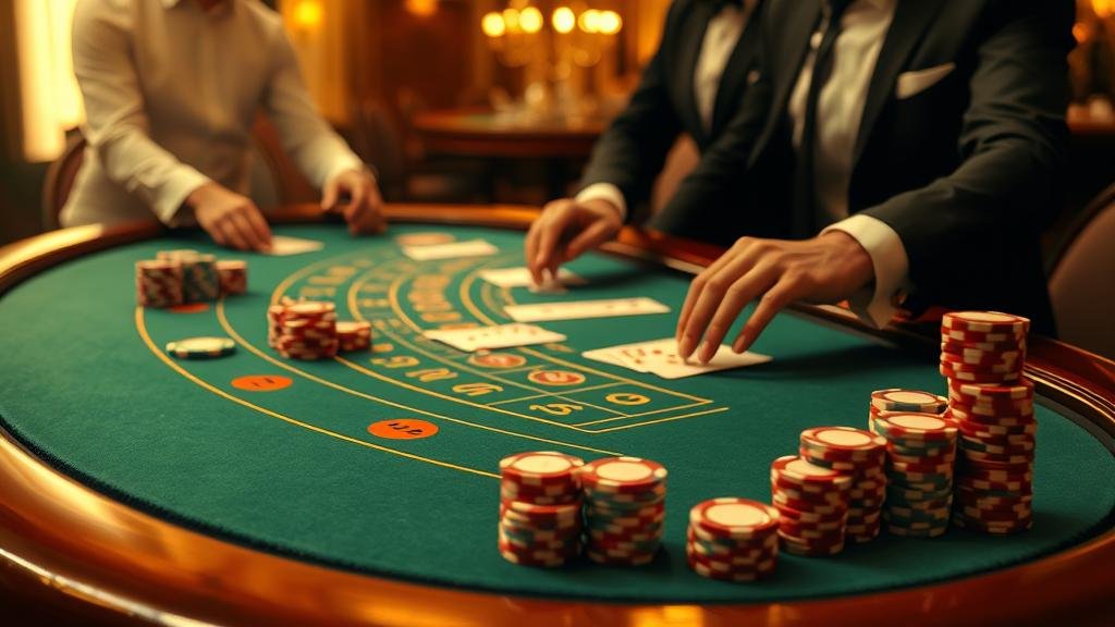 อินโฟกราฟิกแสดงอัตราจ่ายและโอกาสชนะบาคาร่า