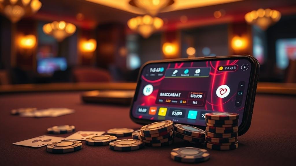 เล่นบาคาร่าบน iOS และ Android