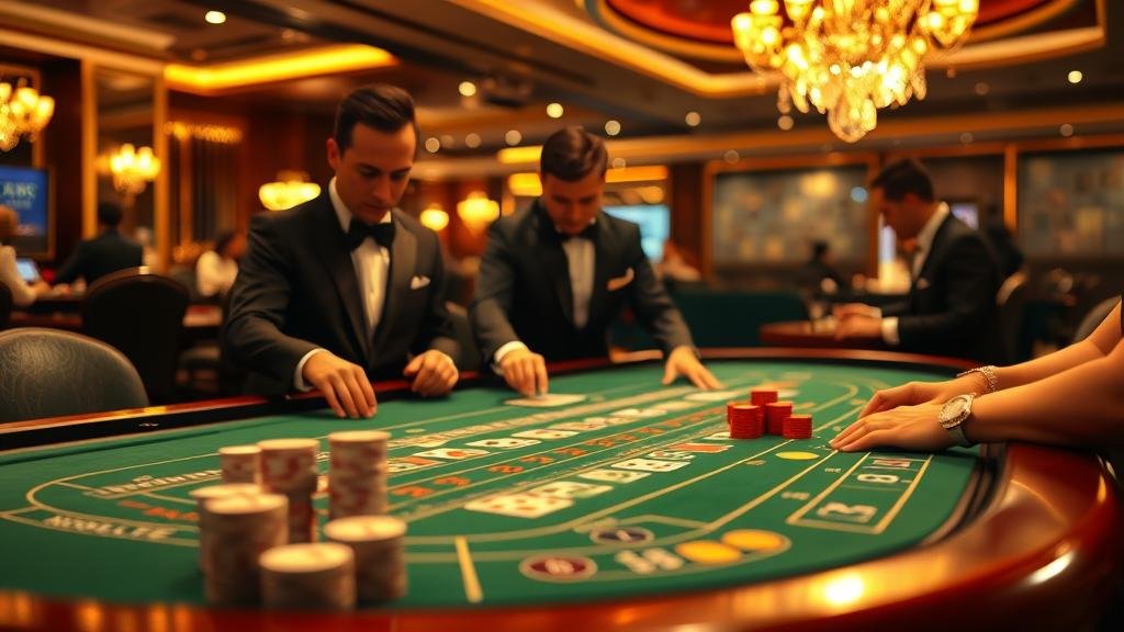 ตัวอย่างเค้าไพ่บาคาร่าที่นิยม