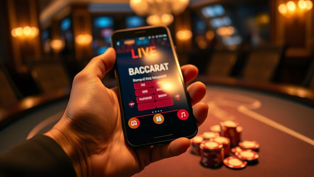 การอ่านเค้าไพ่บาคาร่าบนมือถือ