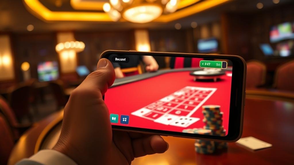 การเล่นบาคาร่าบนมือถือและอัตราจ่าย