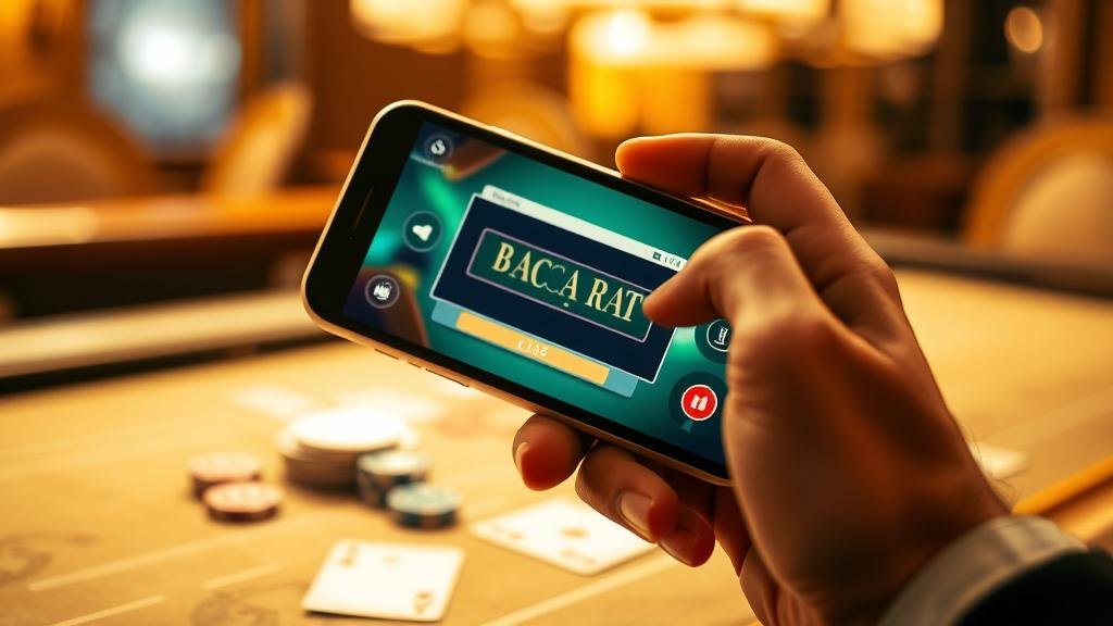 การวิเคราะห์เค้าไพ่บาคาร่าบนแท็บเล็ต