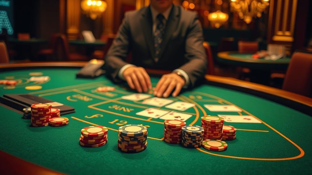 ตัวอย่างเค้าไพ่บาคาร่า สามตัดและสลับคู่