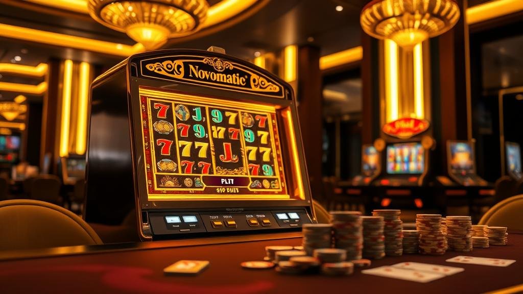 โฟกัสสล็อต Novomatic 2025: คู่มือเลือกเกม RTP สูง งบสูง เห็นผลไว