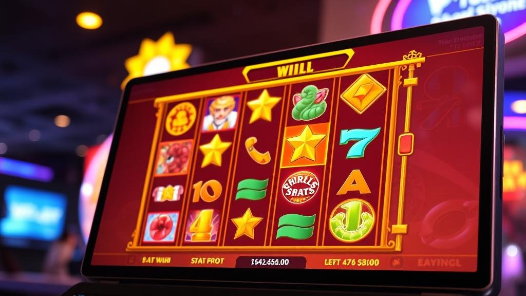 ปุ่มซื้อสปินและตั้งค่าออโต้สล็อต