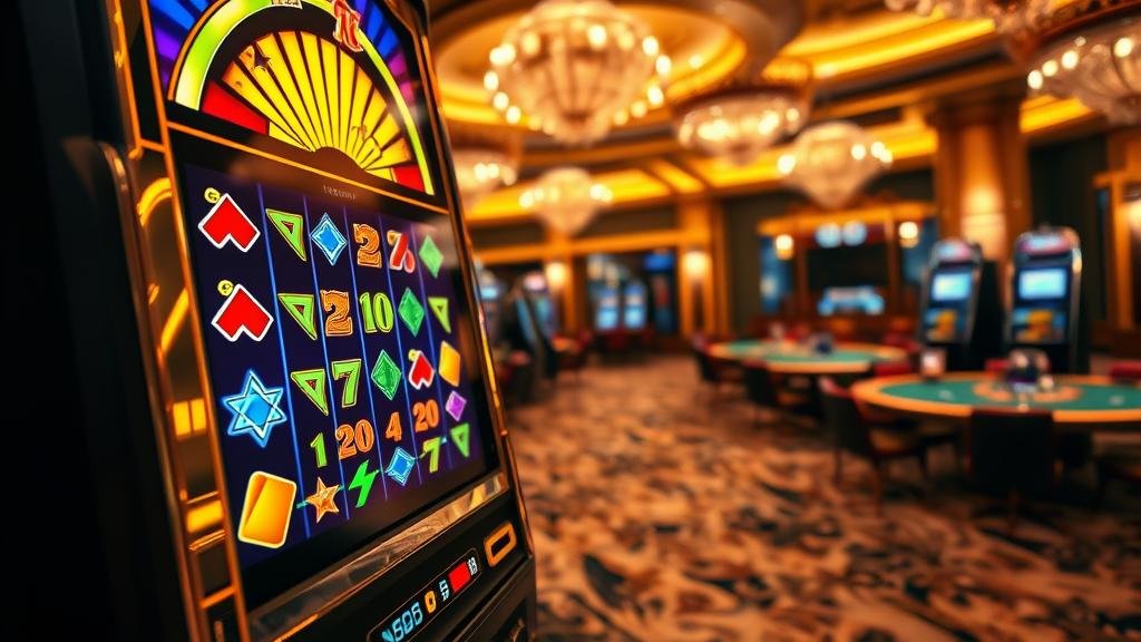 หน้าจอเกมสล็อต Megaways พร้อมค่า RTP สูง