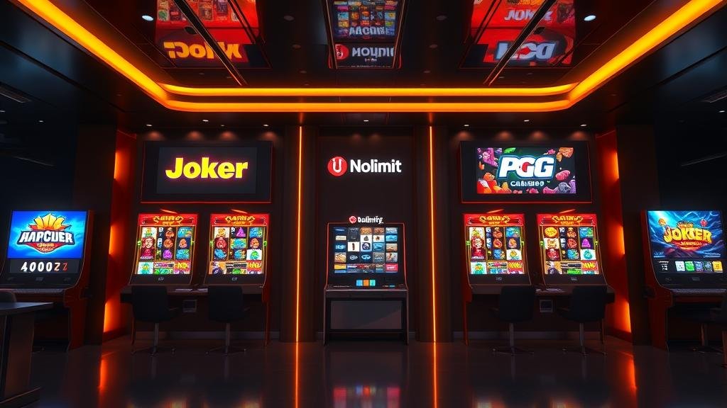 เกมสล็อตจากค่าย Merkur และ Microgaming