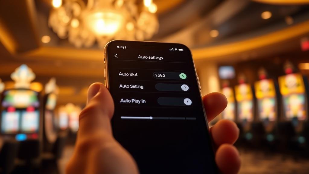 การตั้งค่าออโต้สล็อตบน iOS