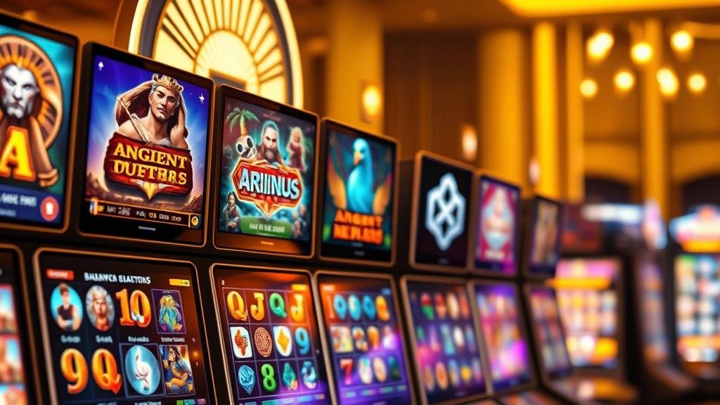 การปรับขนาดเบทบนหน้าจอเกมสล็อต