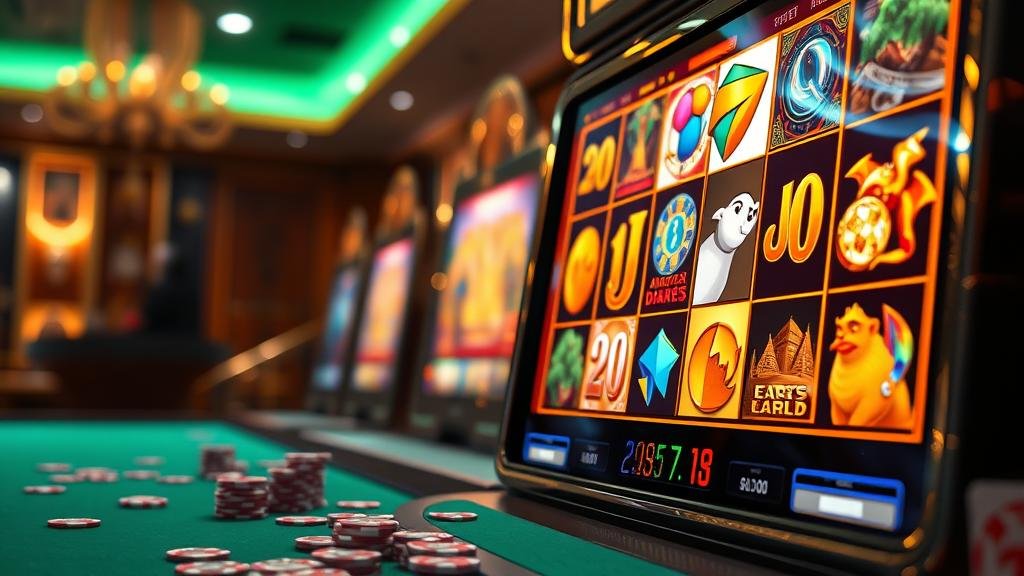 หน้าจอตั้งค่าออโต้สปินบนมือถือ Android