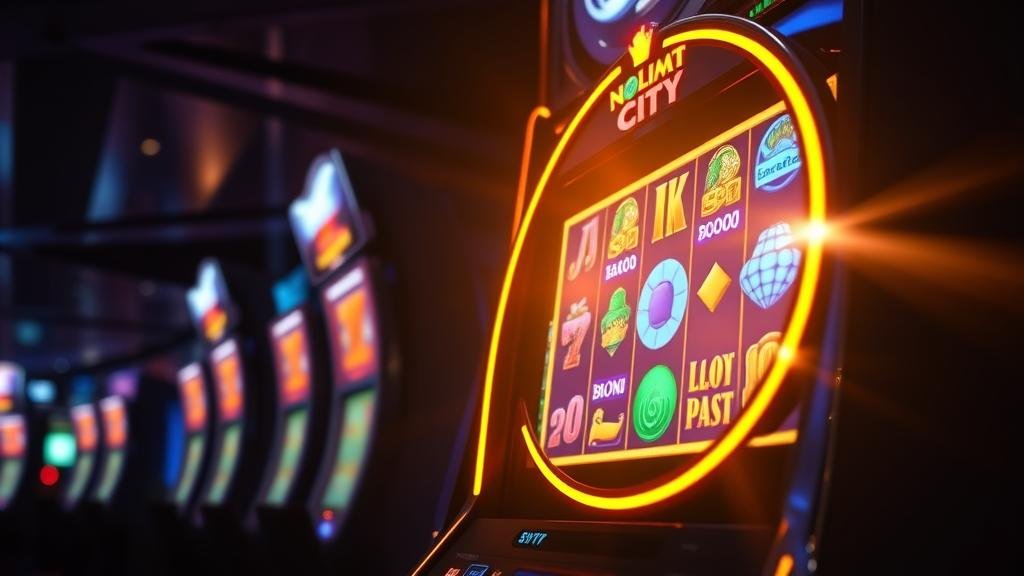 หน้าจอเกมสล็อต Wazdan แสดงฟีเจอร์ปรับความผันผวน