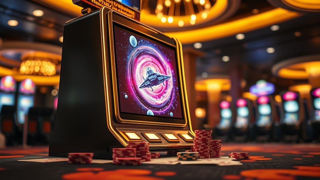 สัญลักษณ์สล็อตธีมอวกาศหลากหลายแบบ