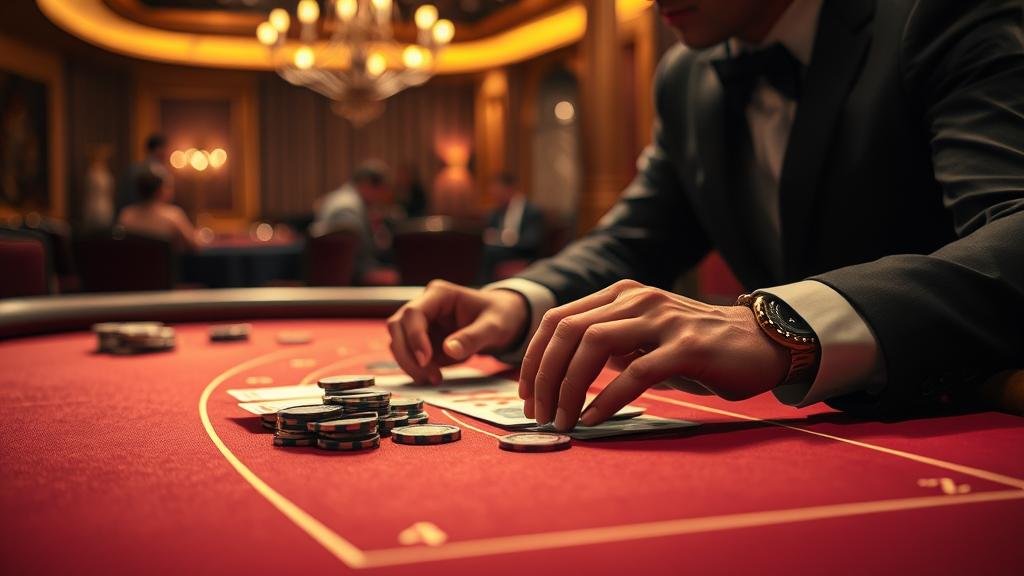 ตัวอย่างเค้าไพ่บาคาร่า สองตัด