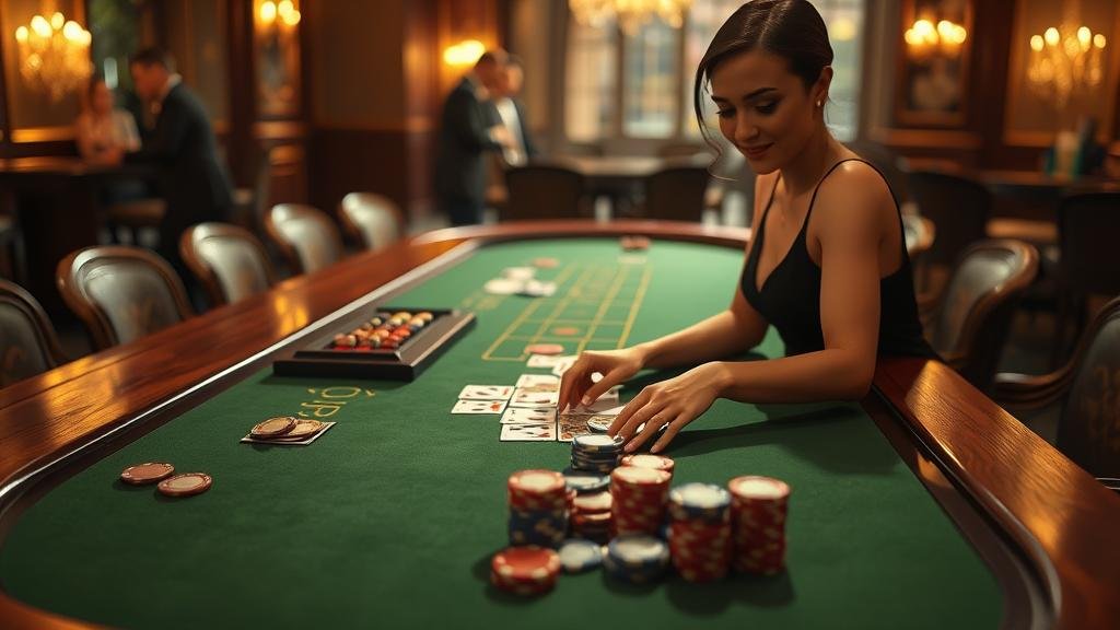 ตัวอย่างเค้าไพ่บาคาร่า: มังกร, ปิงปอง, สองตัด