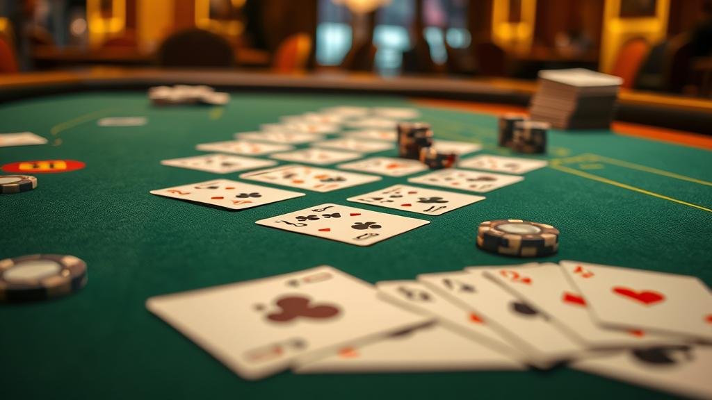 การอ่านเค้าไพ่สองตัดในบาคาร่า