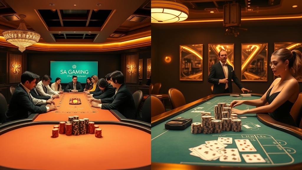 ตัวอย่างการอ่านเค้าไพ่บาคาร่าบนมือถือ