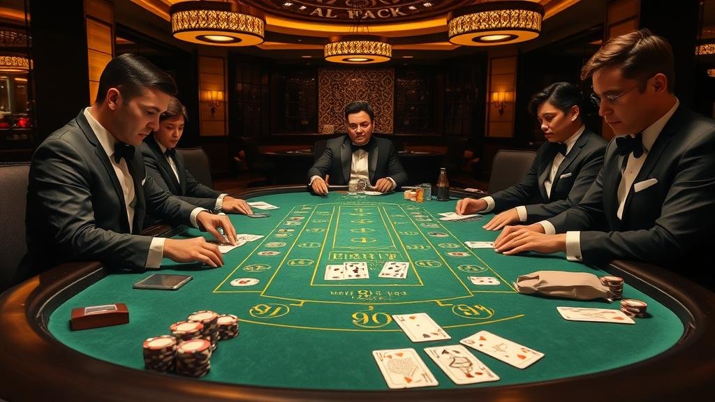 ตัวอย่างเค้าไพ่บาคาร่า ปิงปอง และ สองตัด