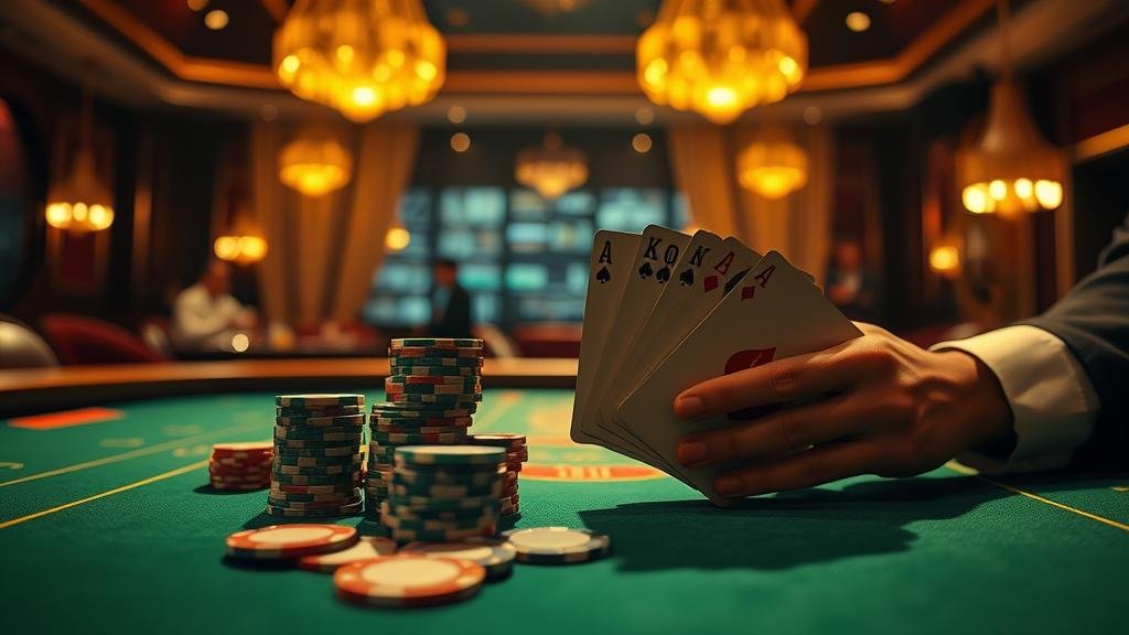 อินโฟกราฟิกกลยุทธ์การเดินเงินบาคาร่า