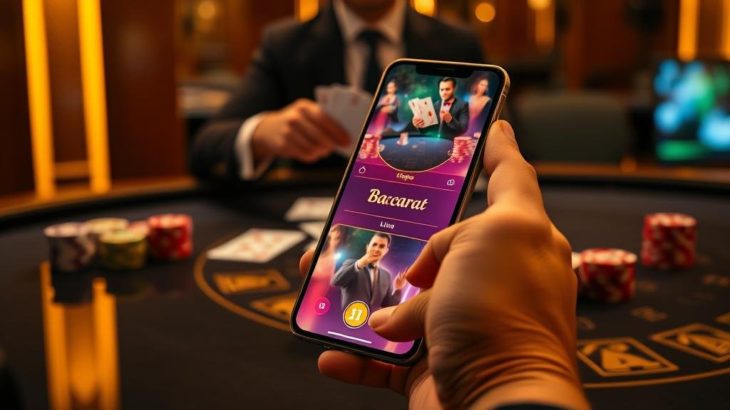 การวางเดิมพันในเกมบาคาร่าสด