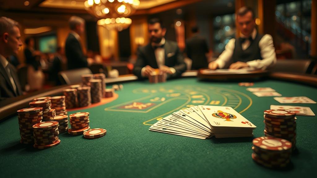 อินเทอร์เฟซบาคาร่าพร้อมตัวเลือกการเดิมพัน