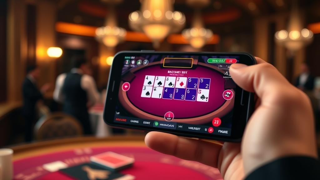 เปรียบเทียบการเล่นบาคาร่า ซูเปอร์ซิกส์ บนมือถือและคอมพิวเตอร์