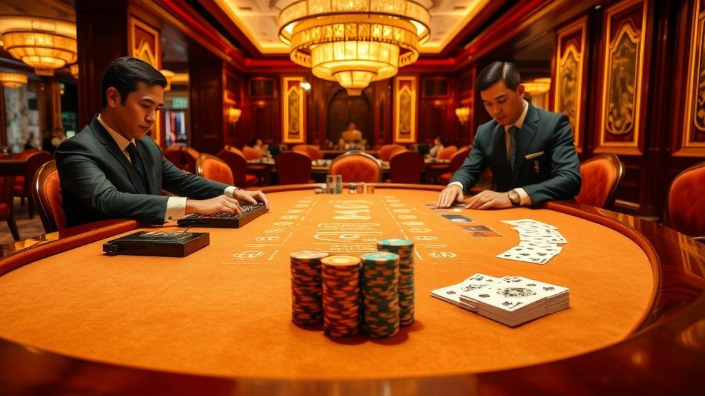 บาคาร่าทุนน้อย 2025: เช็คอัตราจ่ายผู้เล่น-เจ้ามือ ให้ชนะยั่งยืน ด้วยแผนการเล่...