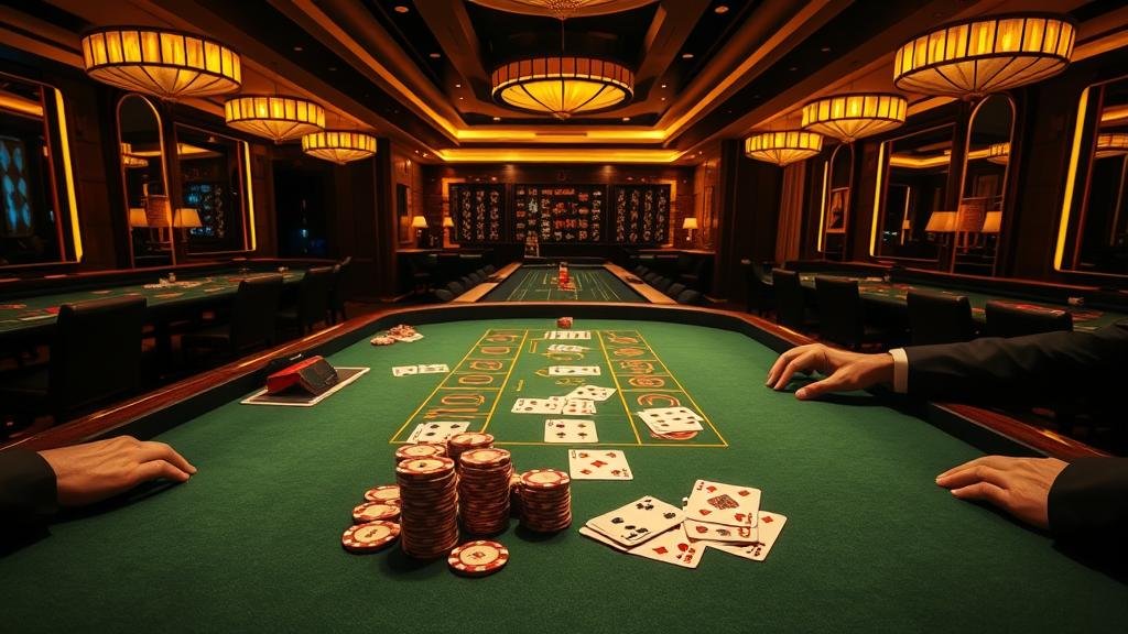 ตัวอย่างเค้าไพ่บาคาร่า มังกร ปิงปอง