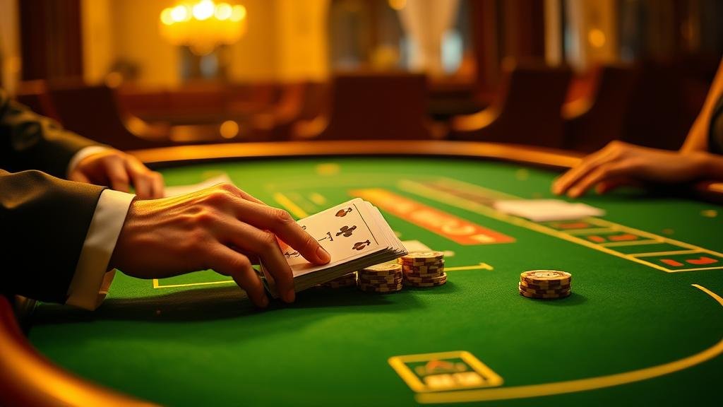 ตัวอย่างเค้าไพ่มังกรในบาคาร่า