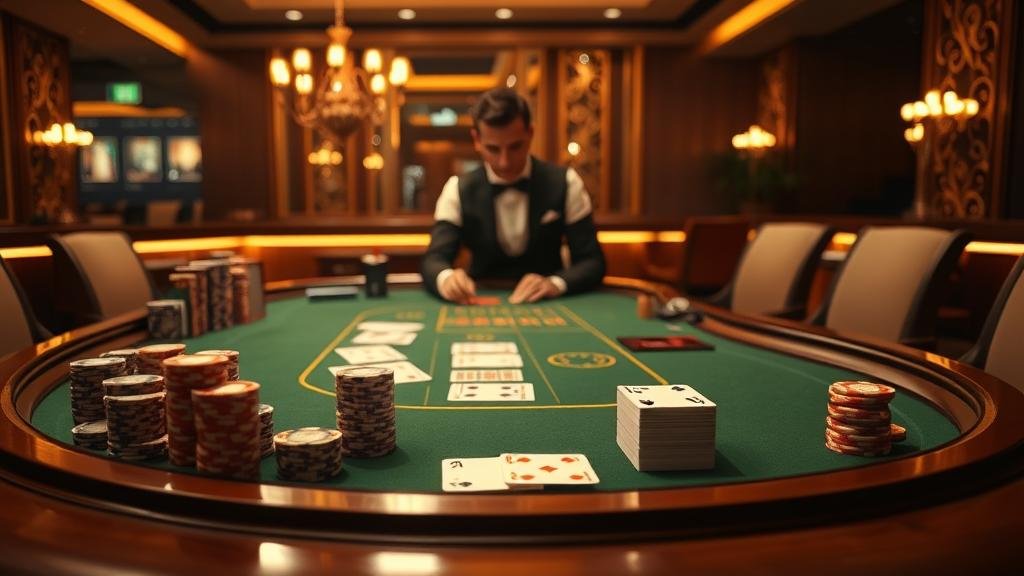 ตัวอย่างเค้าไพ่ปิงปองและมังกรในบาคาร่า