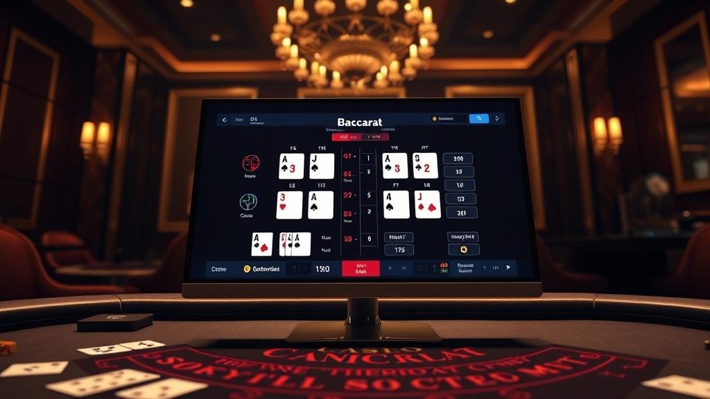 การเล่นบาคาร่าบนแท็บเล็ต