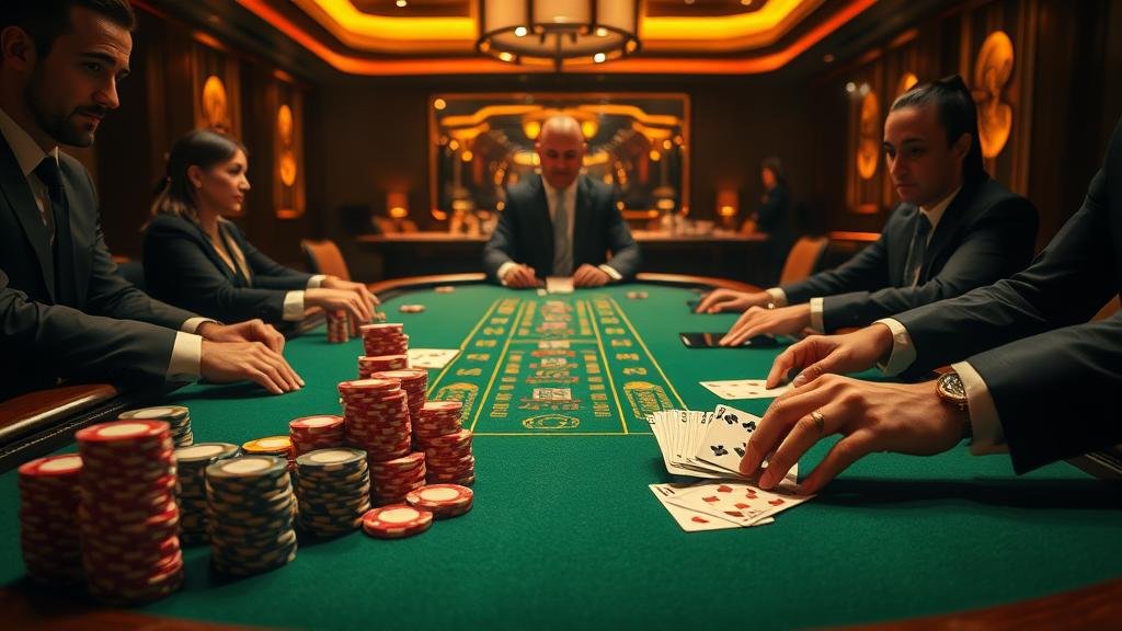 ภาพแสดงกลยุทธ์การเดินเงินบาคาร่า