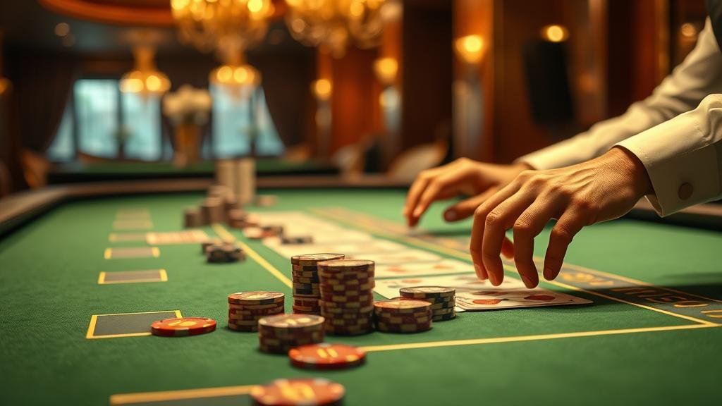 ภาพประกอบเค้าไพ่บาคาร่า ปิงปอง และสลับคู่