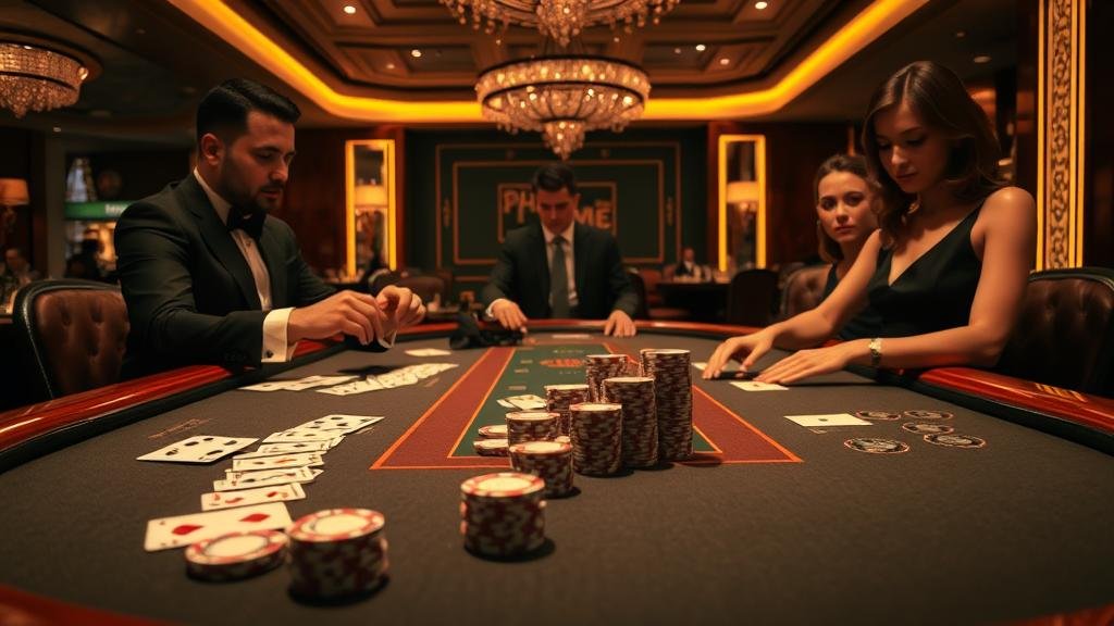 การอ่านเค้าไพ่สามตัด บาคาร่า