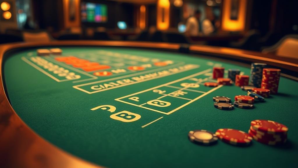 ดีลเลอร์สาวสวยในเกมบาคาร่า