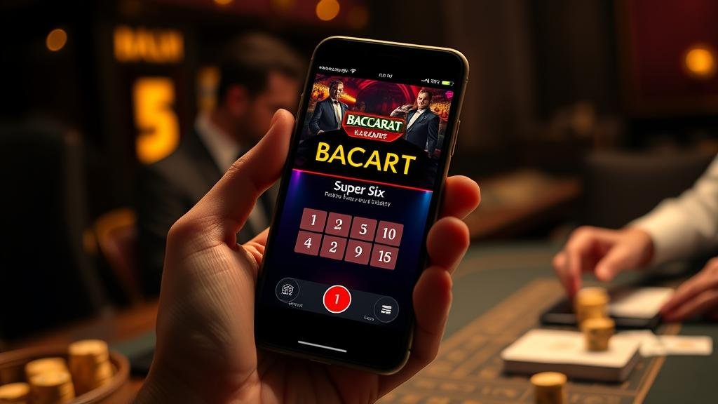 แจกสูตรบาคาร่า ซูเปอร์ซิกส์ 2025: อ่านกราฟ, คุมงบ, สมัคร iOS/เดสก์ท็อป จบครบใ...