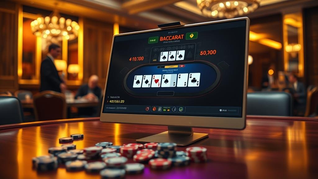 ตัวอย่างการอ่านเค้าไพ่บาคาร่า