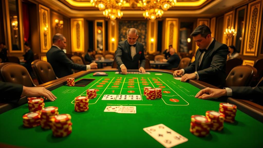 ภาพประกอบกลยุทธ์การเดินเงินบาคาร่า