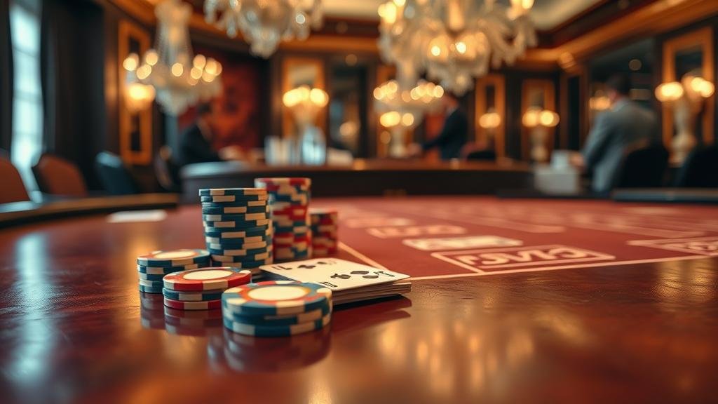 ภาพตารางบาคาร่า แสดงการวางเดิมพันและเค้าไพ่