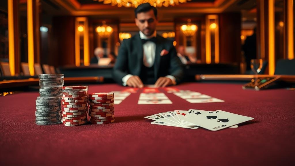 กราฟแสดงการควบคุมงบประมาณการเล่นบาคาร่า