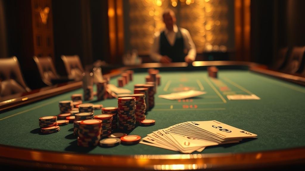 ตัวอย่างเค้าไพ่บาคาร่า มังกร และ สองตัด