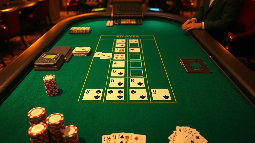 ตัวอย่างการออกสลับคู่ในบาคาร่า