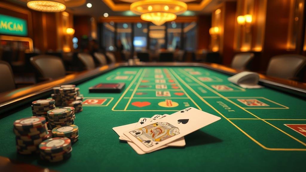 ตัวอย่างเค้าไพ่ปิงปองบาคาร่า