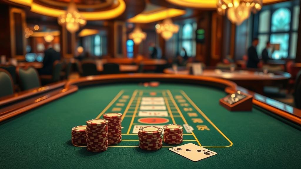 อินเทอร์เฟซเกมบาคาร่าออนไลน์จากค่าย Playtech