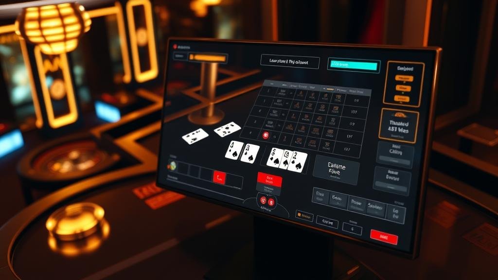 ตัวอย่างเค้าไพ่ มังกร และ สองตัด ในเกม บาคาร่า