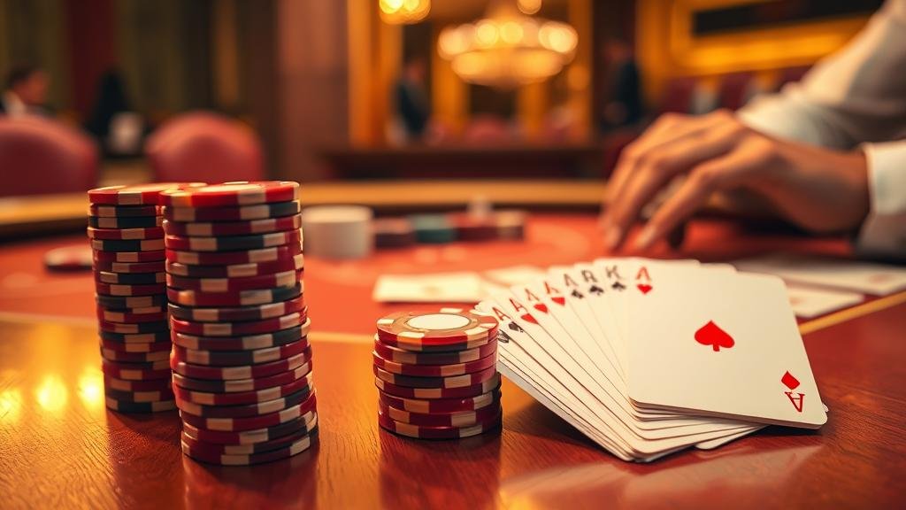 ตัวอย่างเค้าไพ่บาคาร่า มังกร และ สองตัด